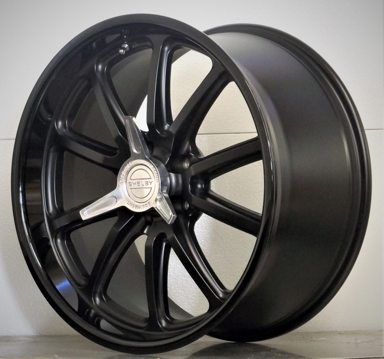 20s set of 4 RSB US Mags Shelby spinners Satin Black 05-22